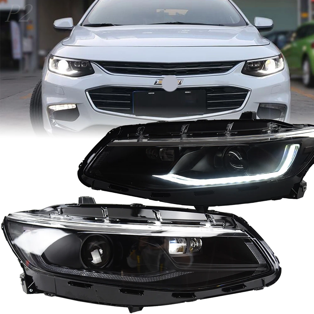 Headlight For Malibu XL 2016-2018 Car автомобильные товары LED DRL Hella  Xenon Len Hella Hid H7 Chevrolet Malibu Car Accessories - AliExpress, image size:1000x1000