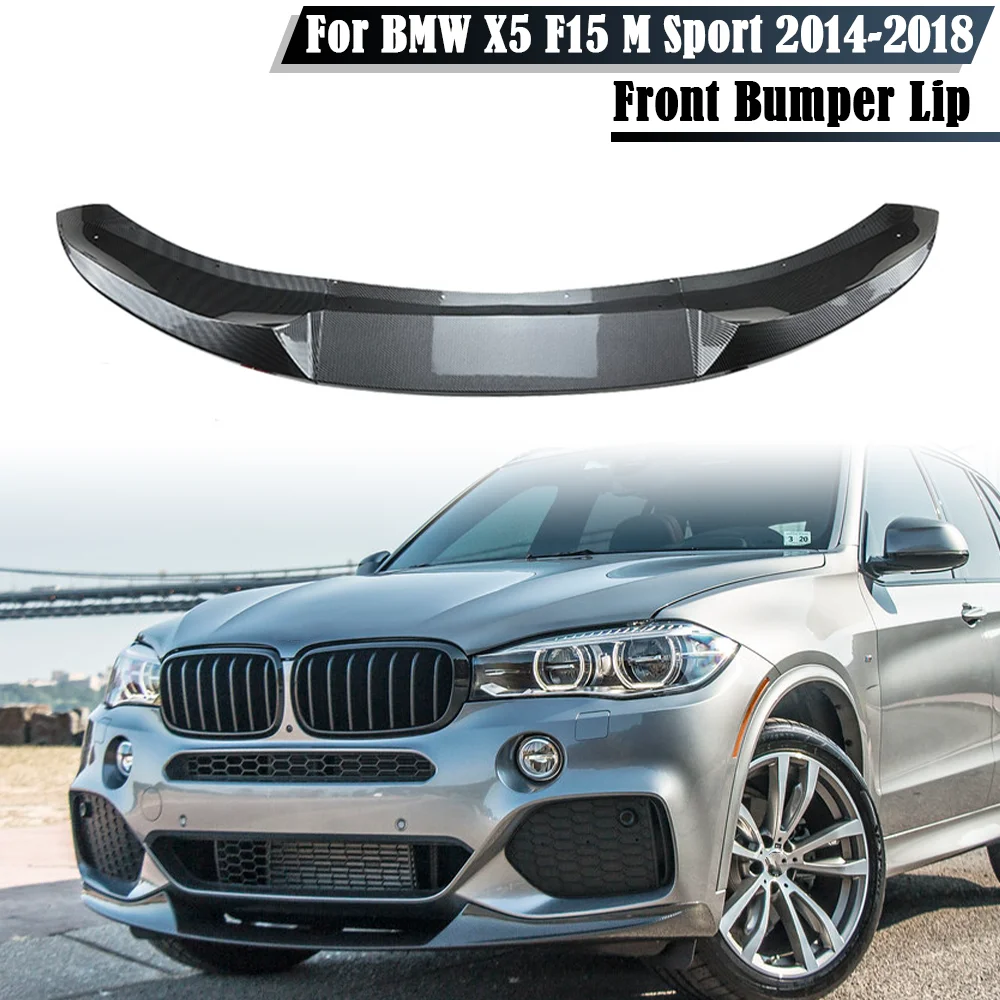 

Car Front Bumper Splitter Lip Spoiler Diffuser Guard Body Kit Cover For BMW X5 F15 M Sport 2014 2015 2016 2017 2018 Car Styling