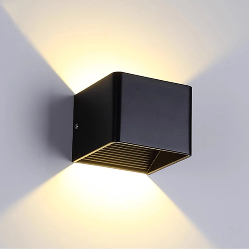 센서 LED 벽 조명 램프, 거실 침실에 적합, 따뜻한 흰색 차가운 흰색 ABS 소재, 쉬운 설치, 5W AC85-265V