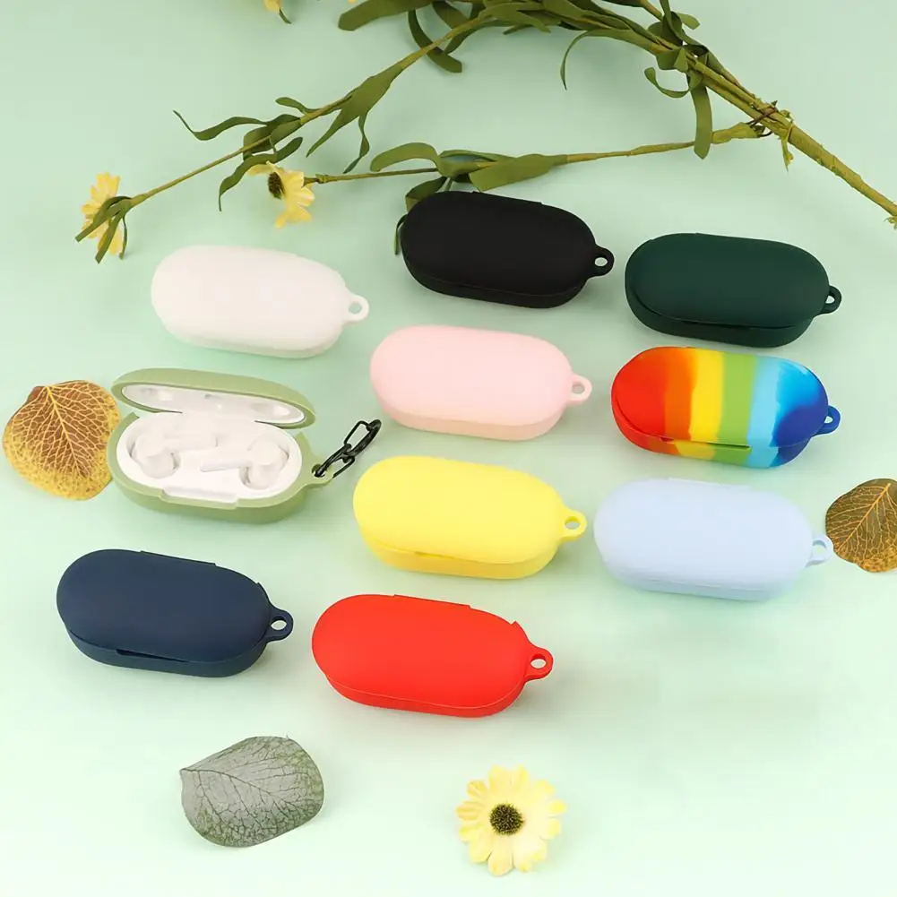 

Earphone Cover Soft Silicone Shockproof Bluetooth-compatible Earbuds Protective Sleeve for OnePlus Buds Z2 Earphone Accessories