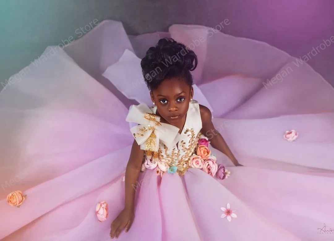 robe Princesse ,robe africaine pour enfants ,robe anniversaire fille