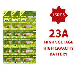 Premium Quality 12V Alkaline Batteries for Remote Controls, Doorbells, Toys, and Flashlights (Available in Multipacks) (15pcs 23A)