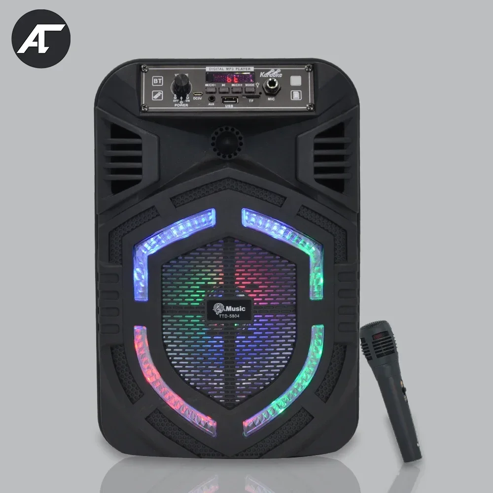 

20W Bluetooth Speaker Portable Wireless Stereo Bass Subwoofer Big Party Speakers Column with FM Radio Remote Control Microphone