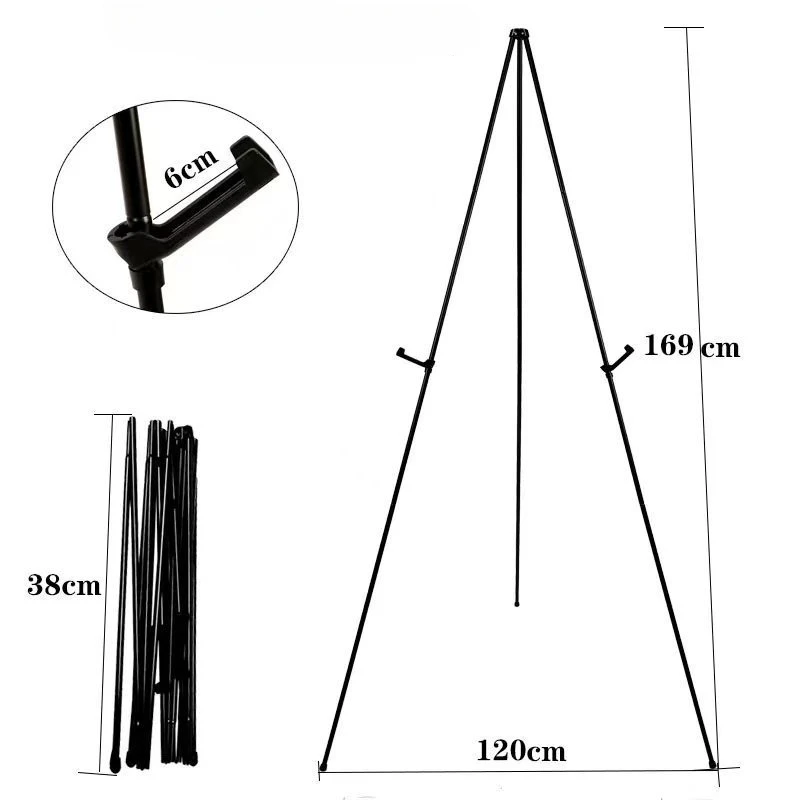 Hordozható kiállítóállvány összecsukott állapotban