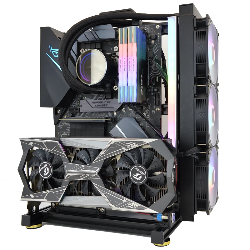 Criativa, Mini ITX, Armário Gamer MATX, Ar