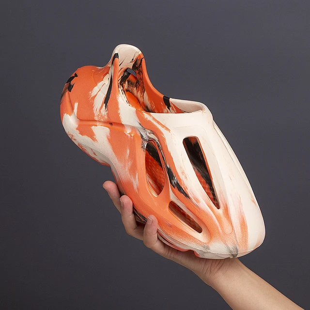 Zapatillas de plataforma de camuflaje para hombre y mujer, zuecos suaves de EVA para la playa, chanclas para el hogar