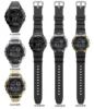 Sport Digital Electronic Unisex Watch World Time Full Function LED Display Alloy Dial Oak Series