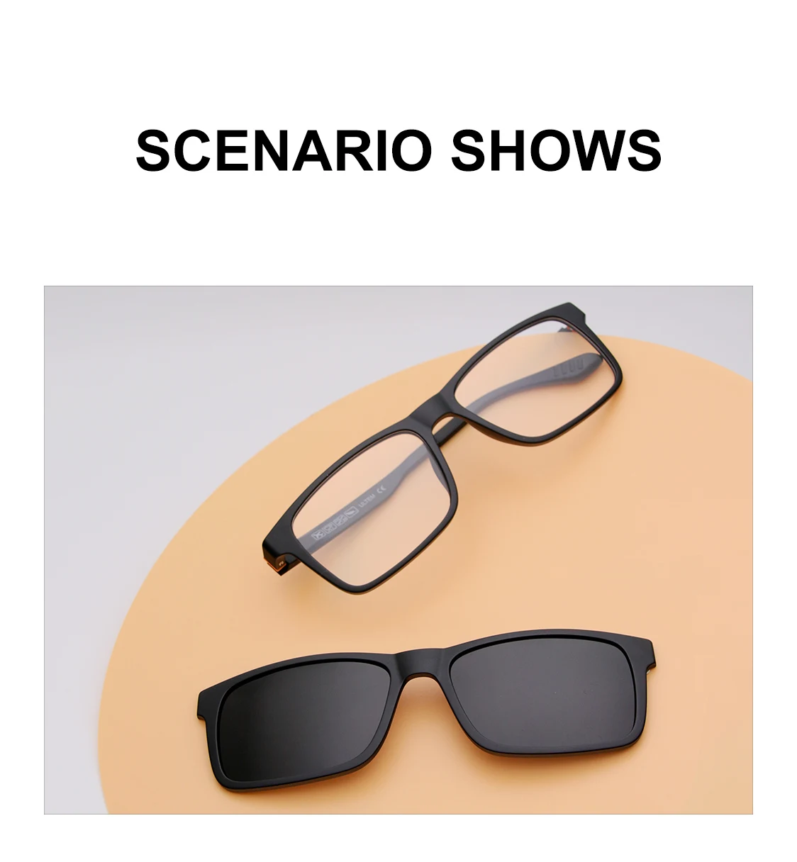Classic Magnetic Sunglasses And Optical Glasses Combo Frame_voghion.com