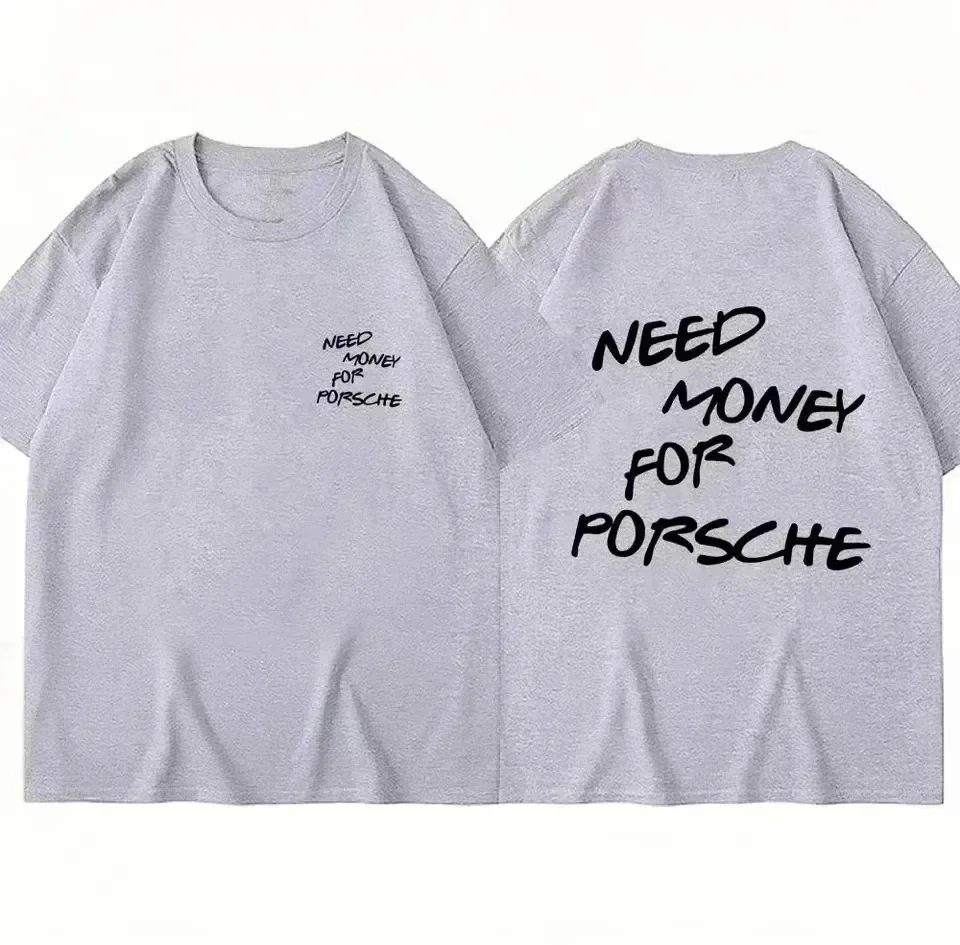 2025 Need Money for Bmw T Shirt Men Women Cotton Tees Short Sleeve Luxury Brand T-shirt High Quality Summer Y2k Tops Streetwear 5