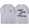 2025 Need Money for Bmw T Shirt Men Women Cotton Tees Short Sleeve Luxury Brand T-shirt High Quality Summer Y2k Tops Streetwear 5