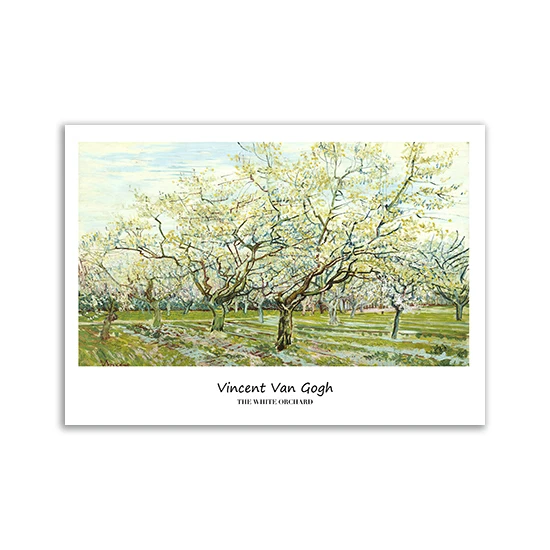 Van Gogh Masterpiece Canvas Art Prints for Elegant Living Room Decor