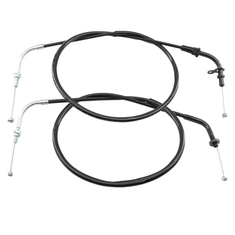 Throttle cable (accelerator cable and fuel return cable) for Yamaha