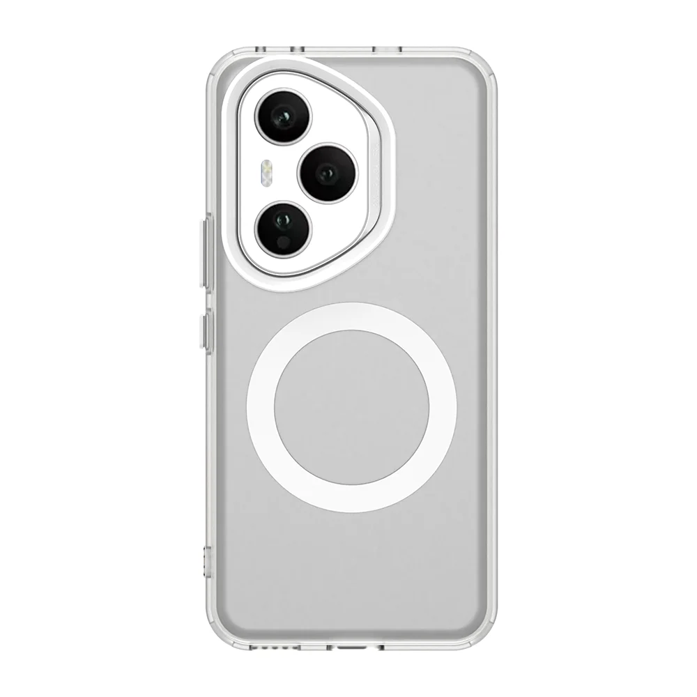 Luxury Armor Shockproof Magnetic Wireless Charging Matte PC Case