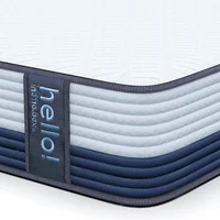 Hybrid 10 Inch Twin Mattress in a Box Memory Foam & Individually Pocket Spring for Pain Relief Motion Isolation Breathable Mediu 1