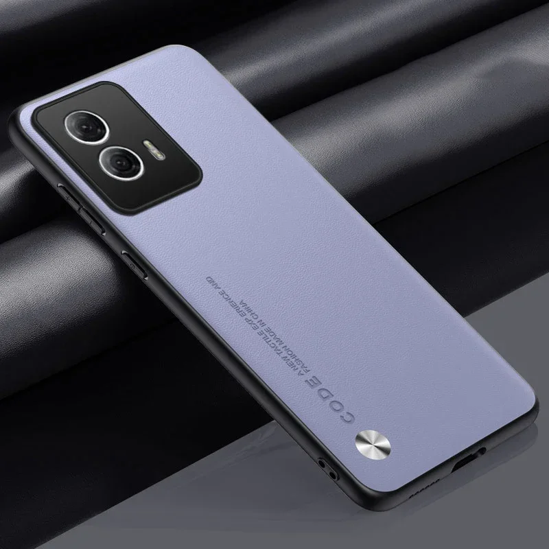 Leather Carbon Fiber Phone Case – Durable Hard Protection Cover