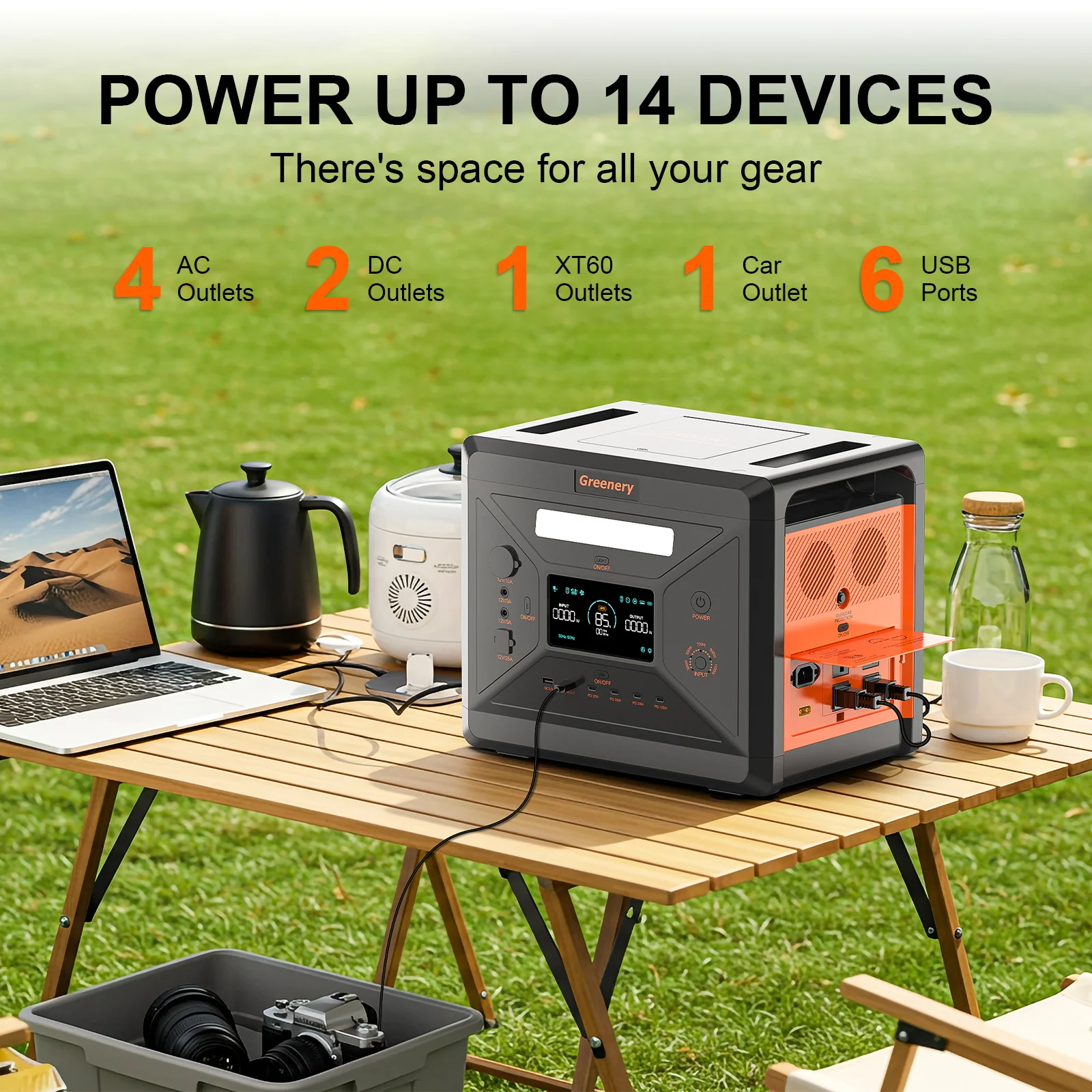 【超美品】Greenery G2500 ポータブル電源+200Wソーラーパネル Amazon.co.jp: Greenery G2500 ポータブル電源 ソーラーパネル