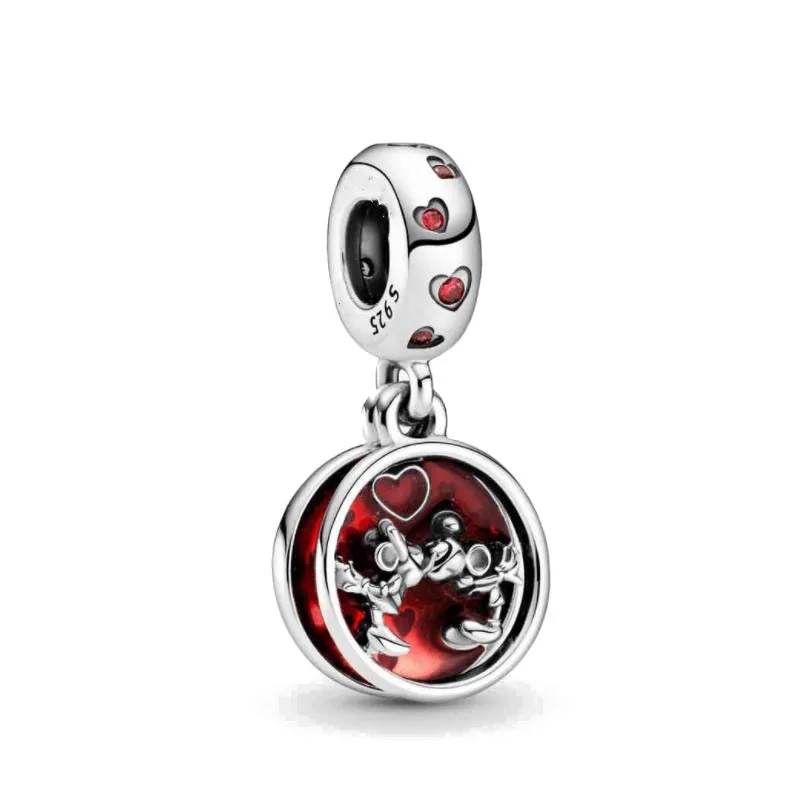 Animal Charm Jewelry 925 Sterling Silver Plated Fish Dog Cat Diy Bead Fit Original Charms Bracelet for Women Pendant