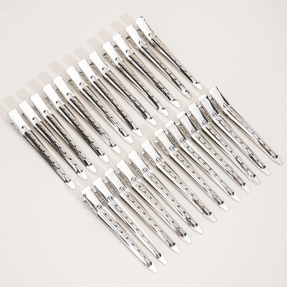 Durable Stainless Steel Long Hair Sectioning Clips Set