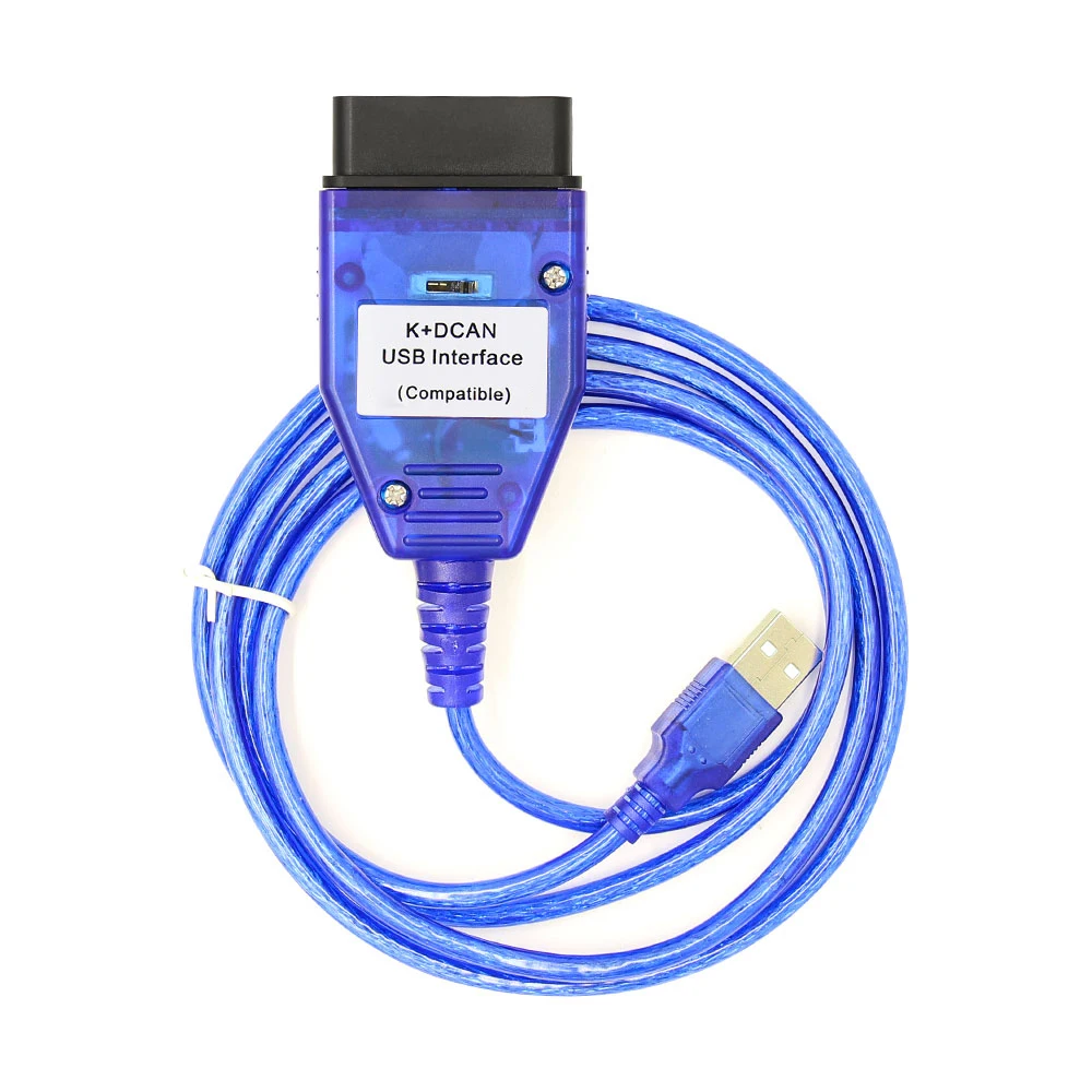 Car Diagnostic Tool FTDI FT232RL with Switch K DCAN K CAN OBD 2 IN-PA Scanner Cable E60 E90 E92 E93 pk CH340 Chip for BMW obd2 scanner,system diagnostic tool,car diagnostic cable