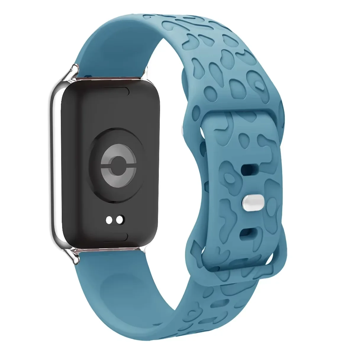Silicone Leopard Sports Strap Replacement Band - Versatile Fitness Watch Accessory