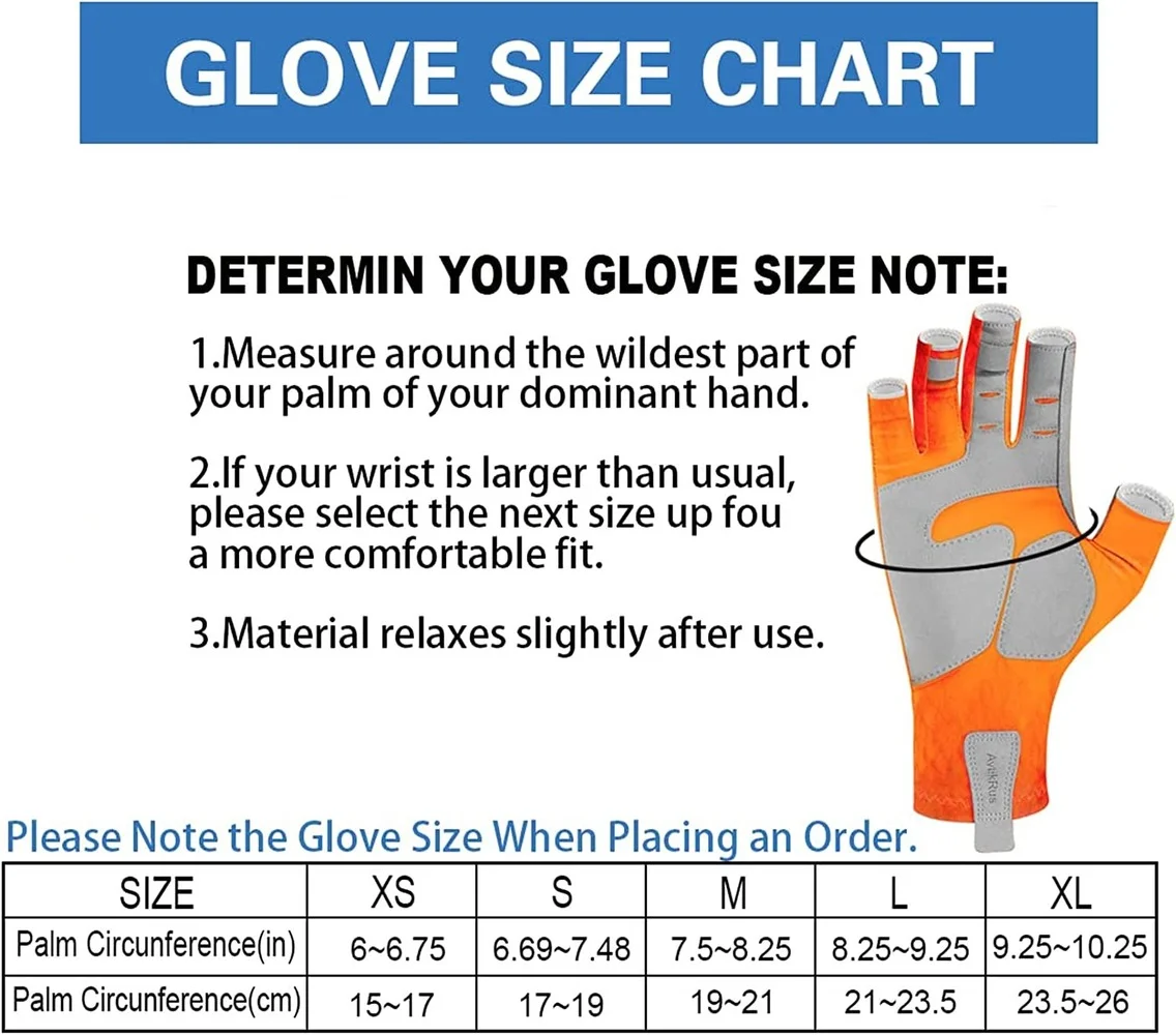 UPF 50+ Fingerless Fishing Gloves QuickDry and Breathable Easy