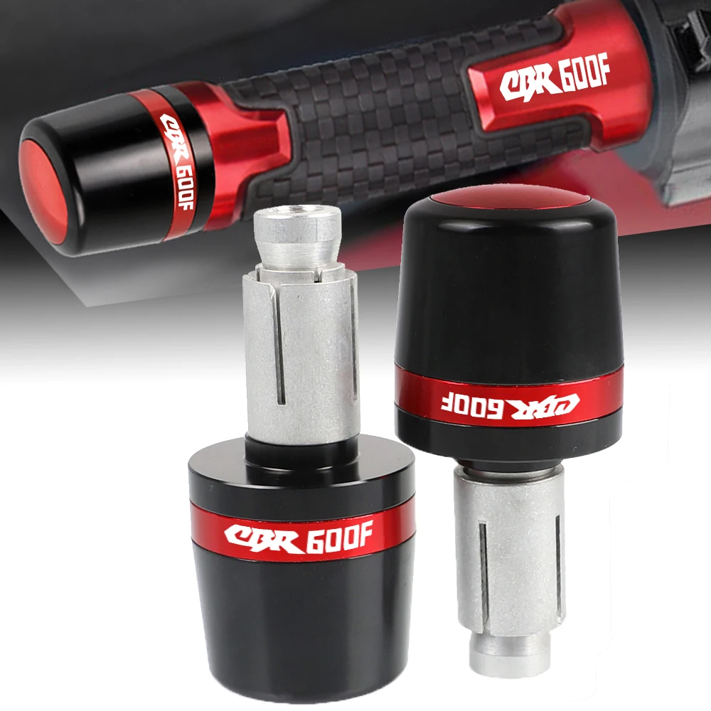 Cbr 600F Motorcycle Accessories Handlebar Grips Handle Bar Cap End Plugs For Honda Cbr 600 F 600F 2006 2005 2004 2003 2002 2001