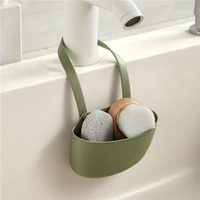 Kitchen Sink Sponges Holder For Bathroom Soap Dish Drain Water Basket Drying Rack Accessories Storage Organizer 1