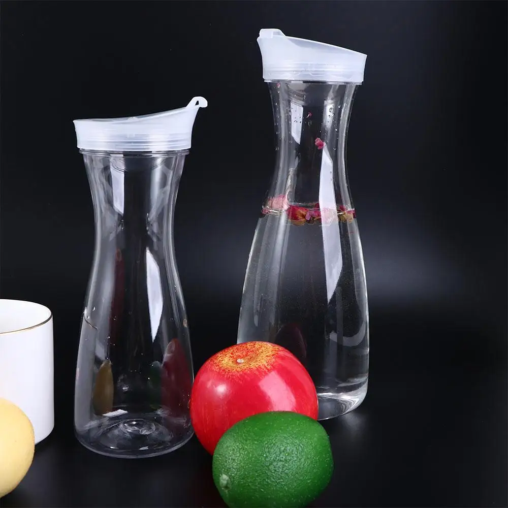 Description Picture 2 of itemFall Resistance Large Capacity With Lid Transparent Bar Supplies Tea Jug Juice Pitcher Lemonade Jar Water Bottle Water  Carafe