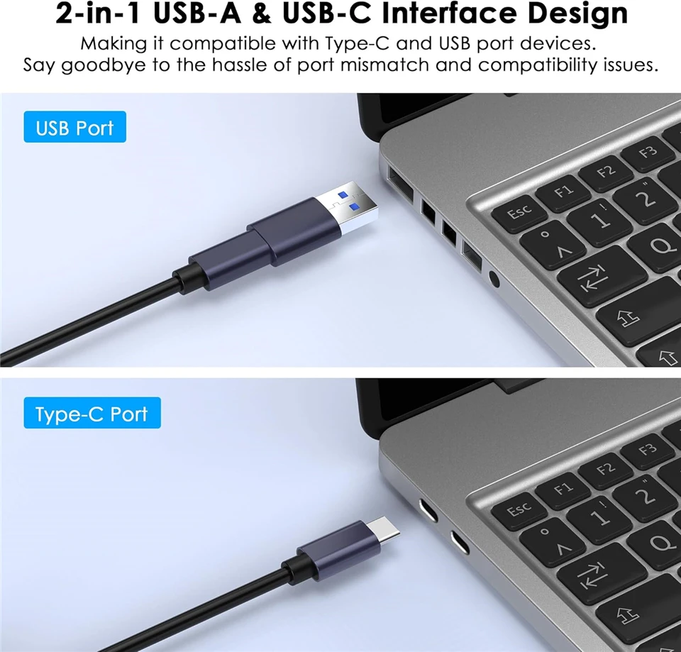 USB 3.0 Video Capture Card With 100W PD For Meta Quest 3 iPad HDMI to USB/Type-c