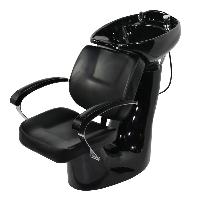 Reclining Armchair Barber Chair Thai Shampoo Bed Esthetician Stool Auxiliary Professional Hairdressing Stuhl Salon Furniture