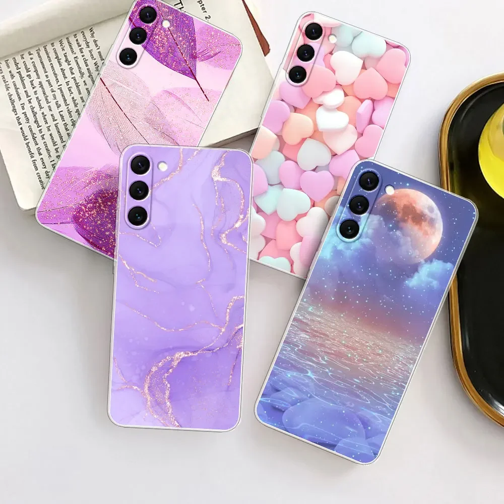 Clear Soft Silicone Phone Case Cover - Compatible with S23 Series