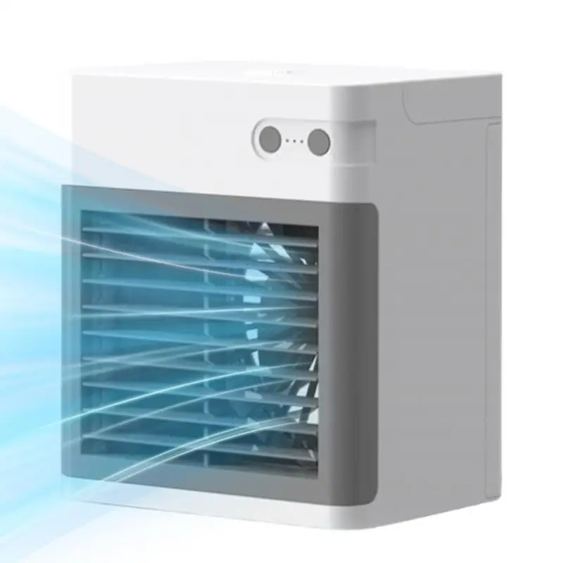 

Evaporative Air Cooler Quiet Tabletop Misting 3 Speeds Personal Cooling Fan Portable AC Desktop Fan For Room OfficeCamping