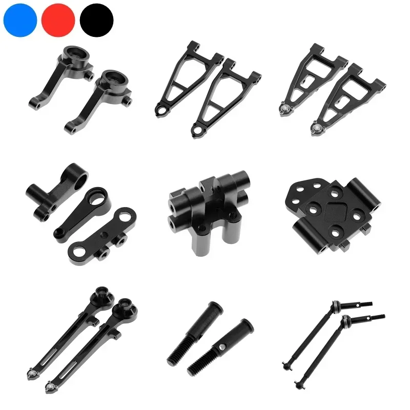 Catrc  Metal Modification Accessory Suspension Arms Steering Knuckle Set For Tamiya Bbx Bb01 1/10 Rc Car Upgrade Parts