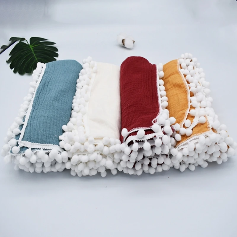 

Portable Baby Blanket Cotton Baby Blanket Soft Toddler Blankets for Girls Boys