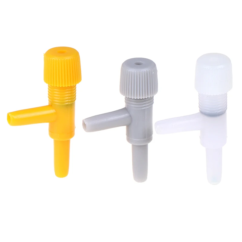Aquarium Air Line Valve 10PCS Air Line Tubing Fish Tank Oxygen Air Pump Volume Flow Control Fit For 4mm Line Tube