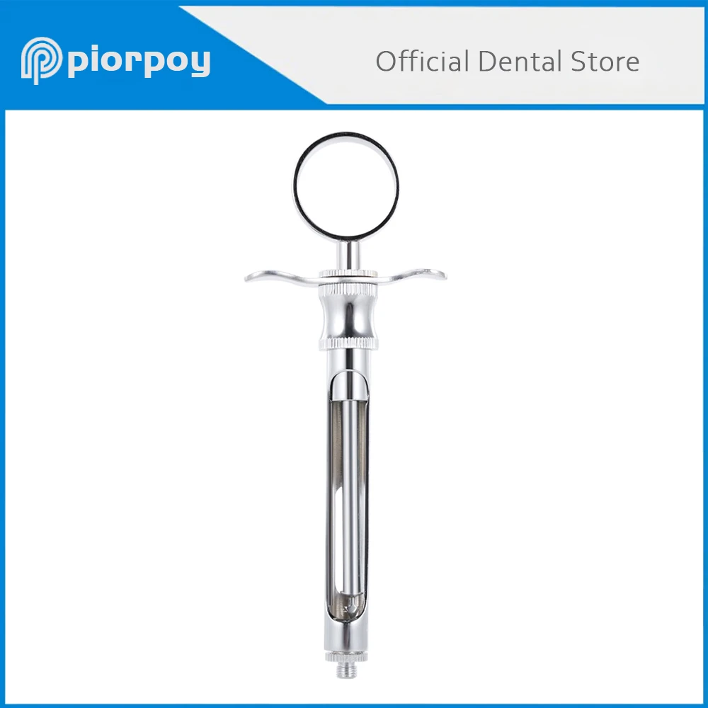 PIORPOY 1 Pcs Dental Anesthetic Syringe Self Aspirating Cartridge