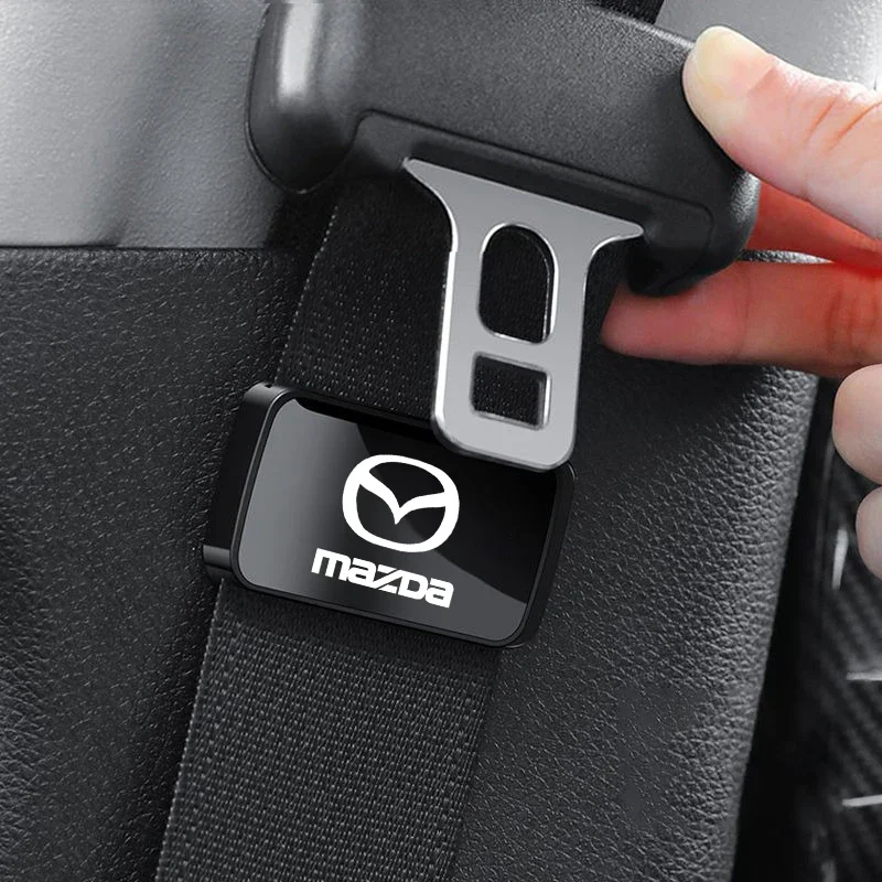 마쓰다 CX5 MX5 CX7 마쓰다6 5 아텐자 CX3 악셀라 CX30 CX90 CX60 CX50 자석식 차량 내부 용품 안전벨트 홀더 스태빌라이저