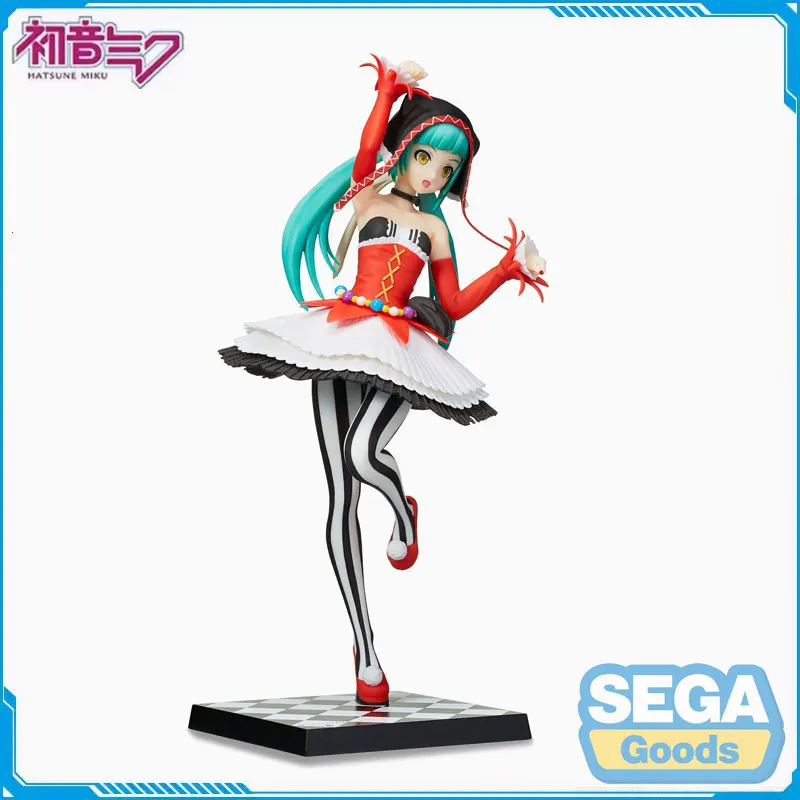 

Original Sega SPM Hatsune Miku Action Figure Miku Project DIVA Pieretta Pierretta Ver.Figure PVC Model Doll