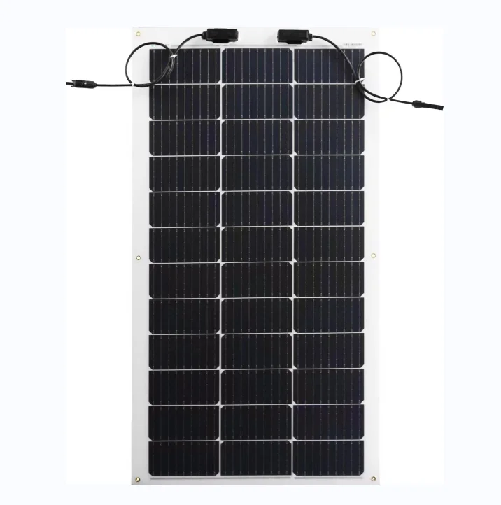 

105W 110W 12V Monocrystalline Semi Flexible Soft Solar Panels With 24% Efficiency 9BB Hetero-Junction Cells