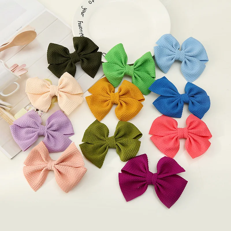 Yanwenx 30pcs/lot The Newest Children's Bow Hairpin  Hot Seller In Europe And The United States Hair Clip  Cute Hair Accessories newest protable top sale useful high quality welding accessories 0 8x25mm 12pcs set 15ak contact holder mb mig mag