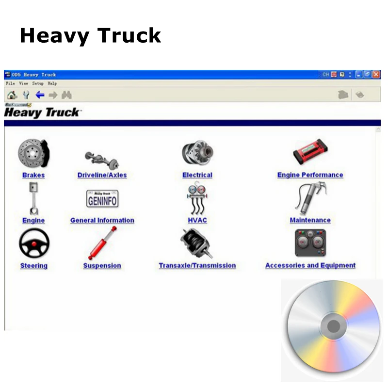 

2023 Hot Sale Auto Repair Software Mit...chell Heavy Duty And Truck In D L Or CD 8gb U Disk English Languages Automotive