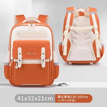 waterproof Children School Bags Girls boys Primary school backpack Orthopedic Backpack schoolbag kids book bag Mochila Infantil 1