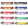 Custom Reflective Cat Collar Personalized ID Adjustable Safety Buckle with Bell Free Engraving Nylon Puppy Kittens Necklace 4