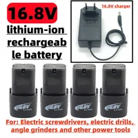 Batterie Li-Ion 16.8V 2000mAh/3000mAh/4000mAh de remplacement pour tournevis électrique, perceuse multifonction, batterie au lithium 18650 1
