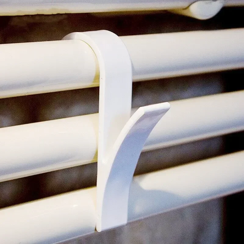 Shelf Scarf Kitchen Hanger Bathroom Accessories 1/10PCS Organizer Storage Clips Racks Towel Hooks Holders Rail Clothes Radiator