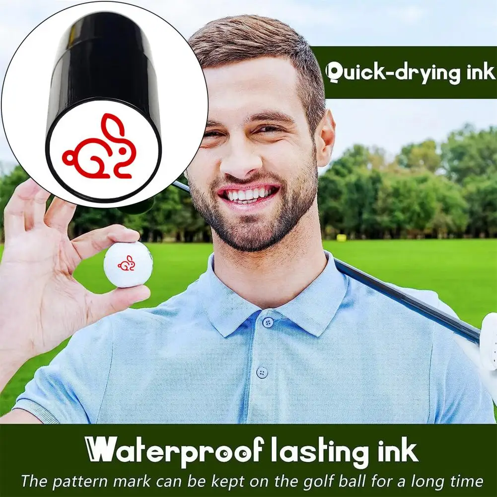 Golf Ball Mark Golf Ball Stamp Marker Quick Identification Accessories