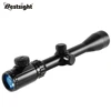 Riflescope 3-9x40 Rifle Sniper Scope Red or Green Illuminated Optical with Mounts Mil Dot Fit Free Crosshair 4
