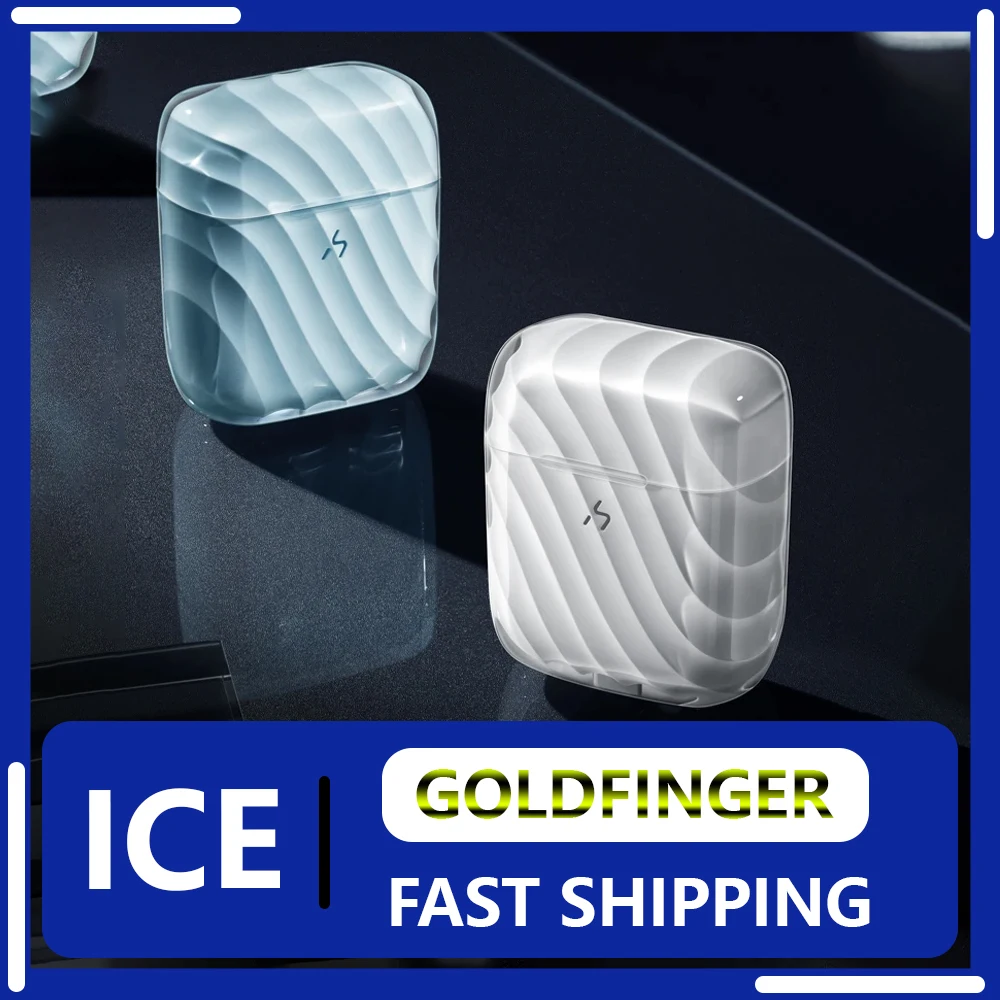 

Беспроводные наушники HAKII ICE, ультра бас, ANC, Bluetooth, наушники-вкладыши, легкие, долговечные, с низкой задержкой, Спортивная гарнитура, подарки