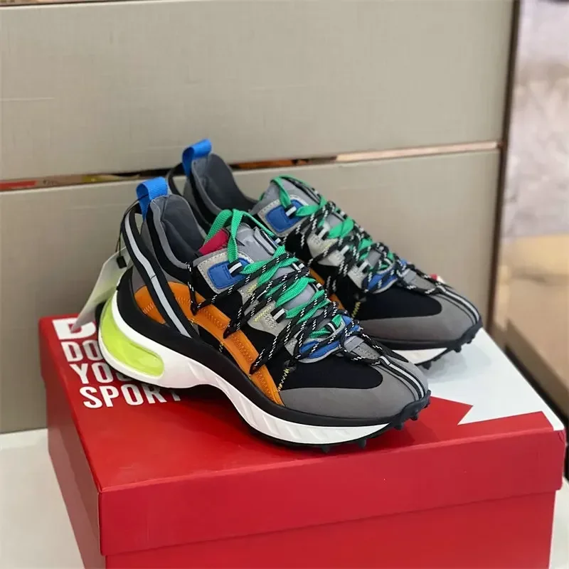 

Top Dsq2 Athletic 2024 New Mens Air Cushion Mesh Breathable Running Shoes ICON Adult Outdoor Sports Walking Shoes Sneakers Hot