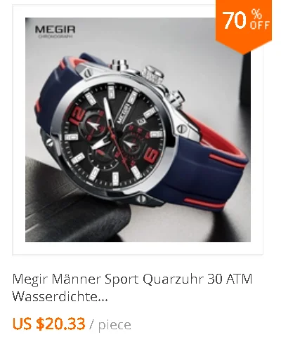 MEGIR quartz male watches Genuine Leather watches racing men Students game Run Chronograph Watch male glow hands for Man 2015G